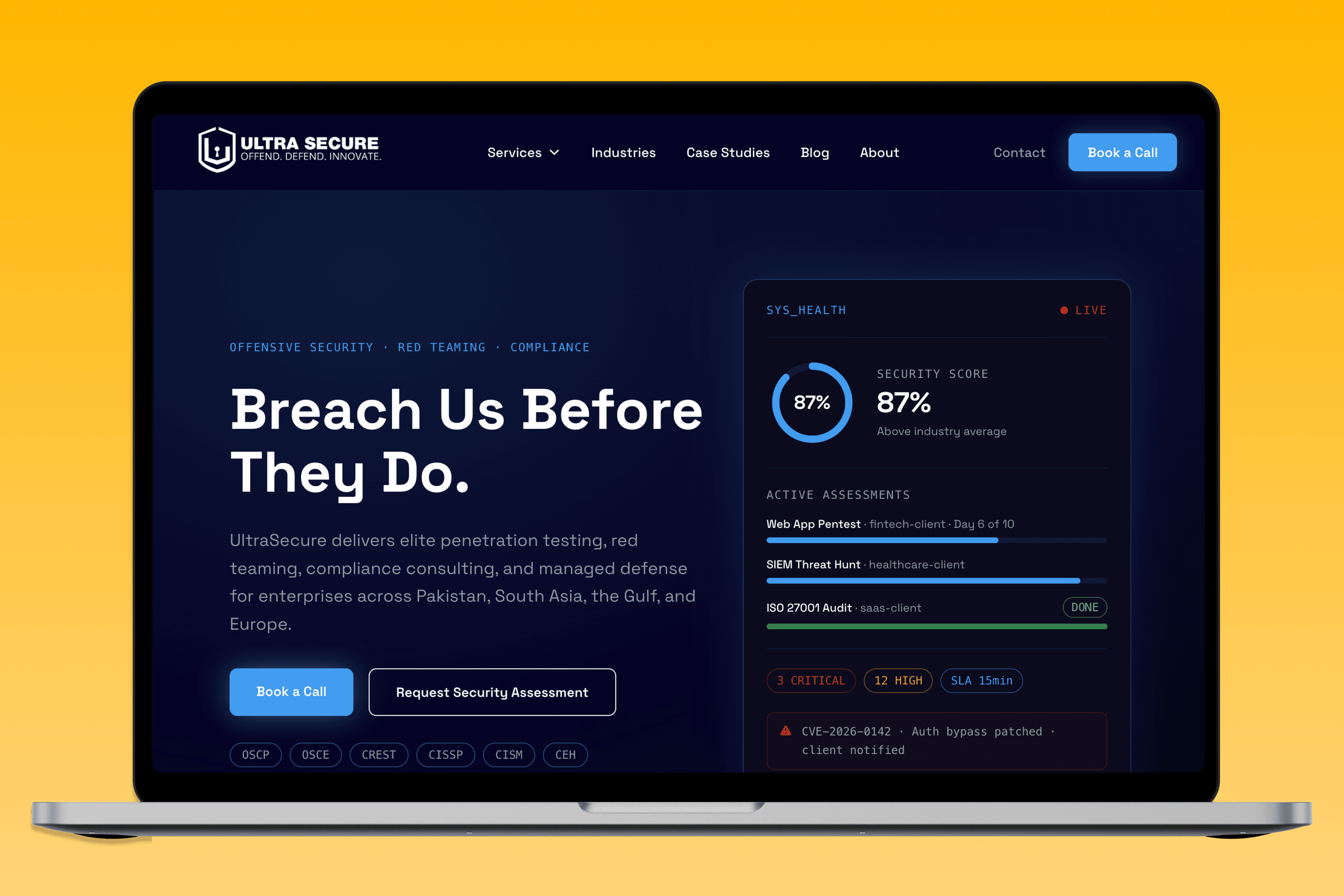 UltraSecure case study cover